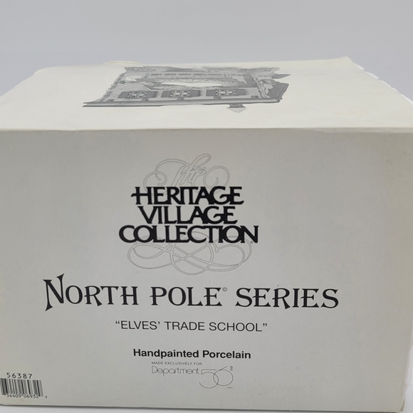 Department 56 North Pole Series Elves Trade School - Picture 7 of 7